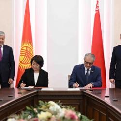 Ректор Академии в составе официальной делегации КР посетила столицу Республики Беларусь, город Минск.