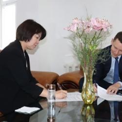 Церемония подписания Финансового плана на 2025 год