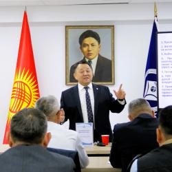Третий день обучения в рамках курса повышения квалификации акимов Ошской, Баткенской и Джалал-Абадской областей КР