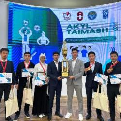 Студенты Академии заняли 1-е место в интеллектуальной игре «Акыл таймаш»