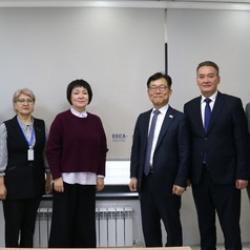 Встреча руководства АГУПКР с Чрезвычайным и Полномочным Послом Республики Корея в КР Ким Кванг-джэ