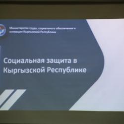 Гостевая лекция на тему «Социальная защита в Кыргызской Республике»