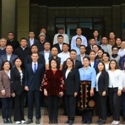 Мамлекеттик башкаруудагы менеджмент боюнча магистрдик программанын салтанаттуу ачылышы