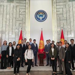 Студенты Академии посетили Жогорку Кенеш Кыргызской Республики 