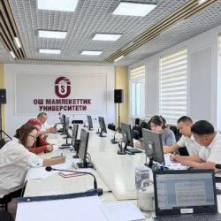Мамлекеттик заказдын алкагында Ош облусунда окуу курстары
