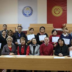 В АГУПКР совместно с Фондом Ханнса Зайделя в Центральной Азии проведен курс повышения квалификации для ППС Академии