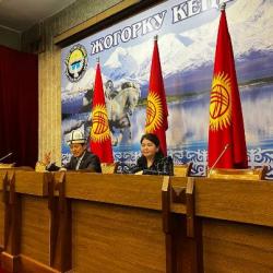 Студентам 1-курса провели экскурсию в Жогорку Кенеш Кыргызской Республики  